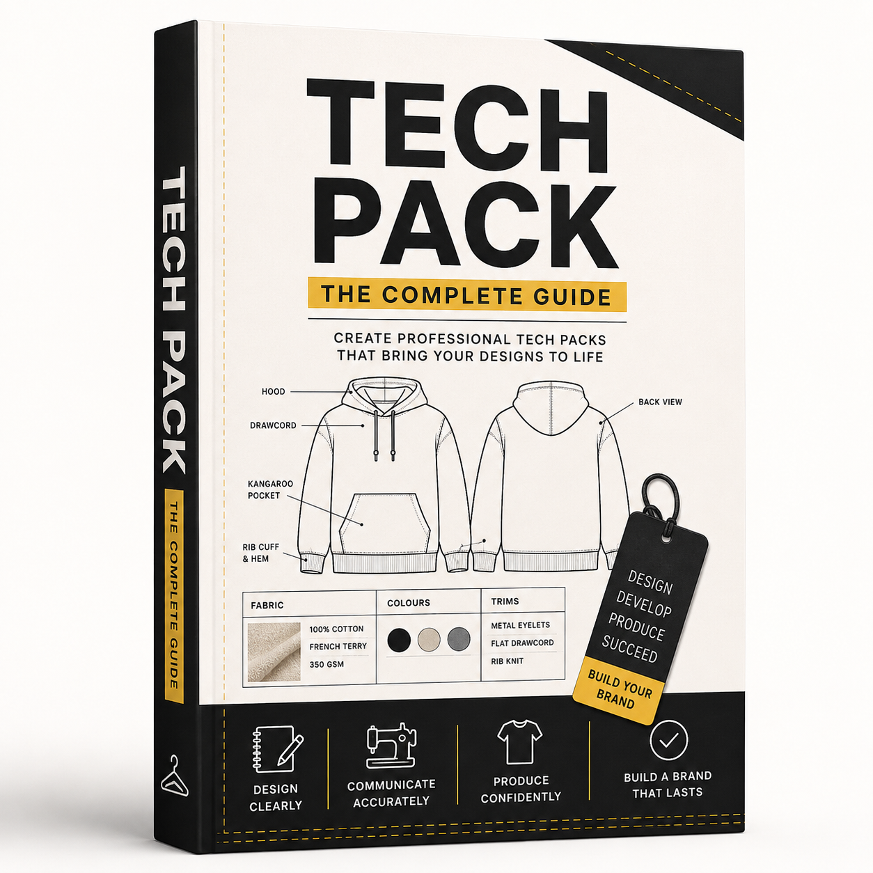Clothing Brand Tech Pack Template 📐
